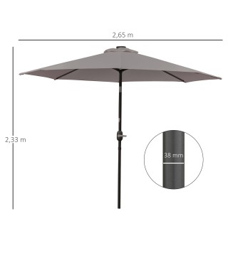 Sombrilla de Jardín