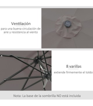 Sombrilla de Jardín