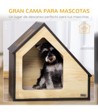 Casa de Madera para Perros