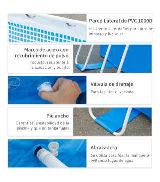Piscina Desmontable Tubular