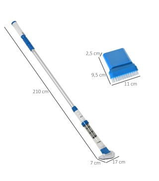 Limpiafondos para Piscina Manual