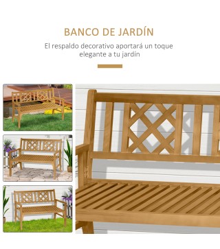 Banco de Jardín