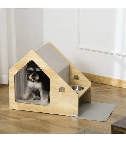 Casa para Perros de Madera