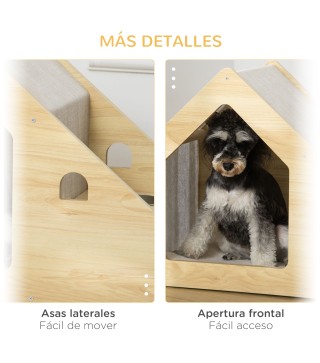 Casa para Perros de Madera