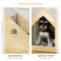 Casa para Perros de Madera Casa para Perros de Madera