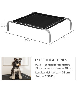 Cama Elevada para Mascotas