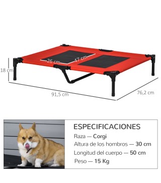 Cama Elevada para Perros
