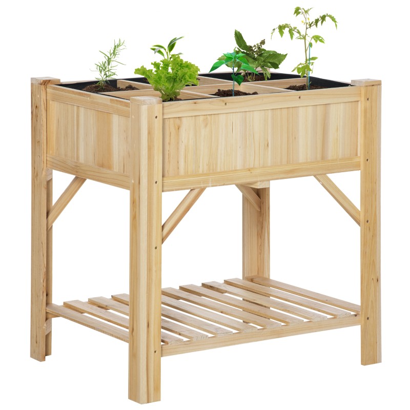 Huerto Urbano de Madera Huerto Urbano de Madera