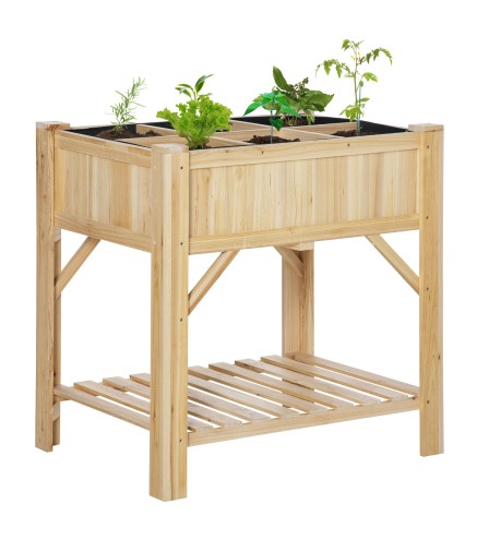 Huerto Urbano de Madera