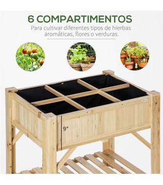 Huerto Urbano de Madera