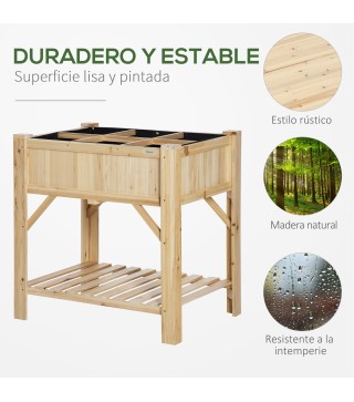 Huerto Urbano de Madera