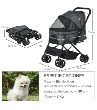 Cochecito para Mascotas