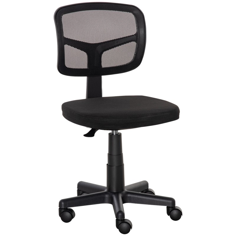 Silla de Oficina Ergonómica de Malla Silla de Escritorio Giratoria 360° con Altura Ajustable Soporte Lumbar Transpirable y Rueda