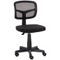 Silla de Oficina Ergonómica de Malla Silla de Escritorio Giratoria 360° con Altura Ajustable Soporte Lumbar Transpirable y Rueda