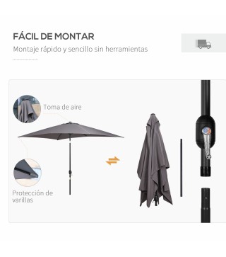 Sombrilla de Jardín