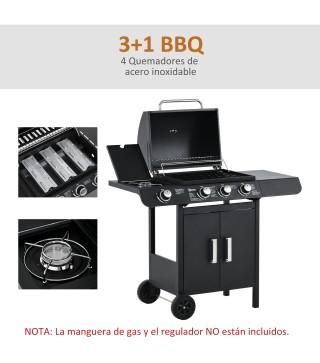 Barbacoa de Gas