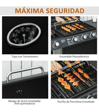 Barbacoa de Gas