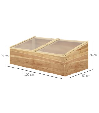 Invernadero de Madera
