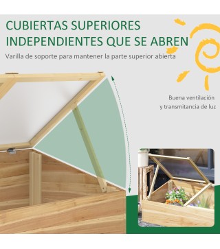 Invernadero de Madera