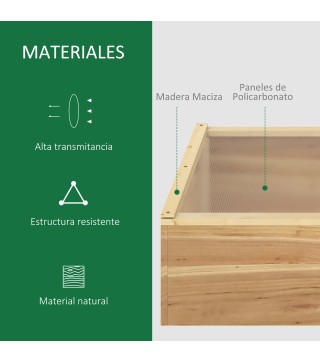 Invernadero de Madera