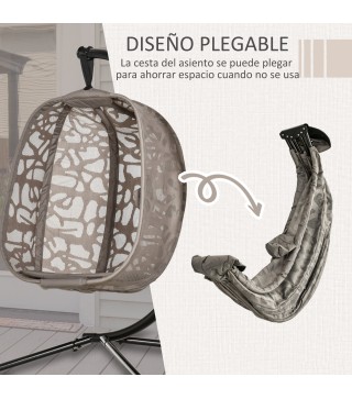 Silla Colgante con Soporte