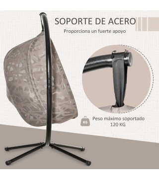 Silla Colgante con Soporte
