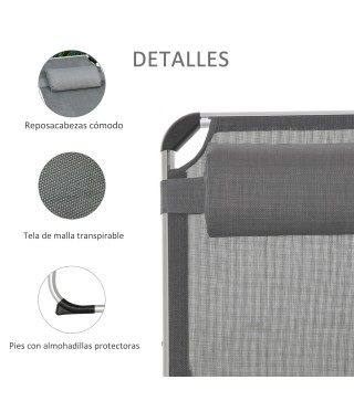Tumbona Plegable