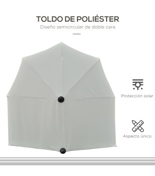 Sombrilla de Pared de Jardín