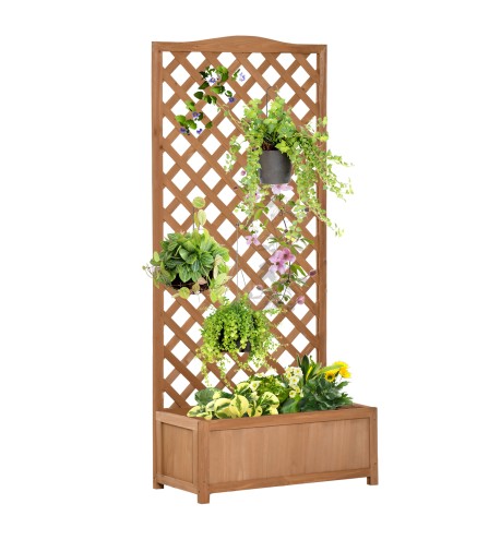 Jardinera con Enrejado