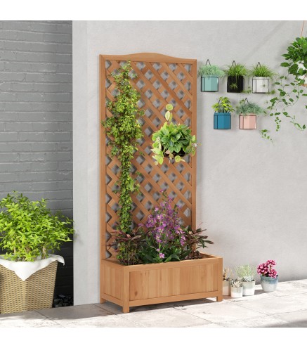 Jardinera con Enrejado