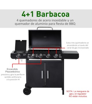 Barbacoa de Gas