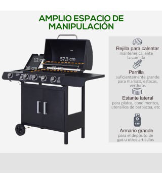 Barbacoa de Gas