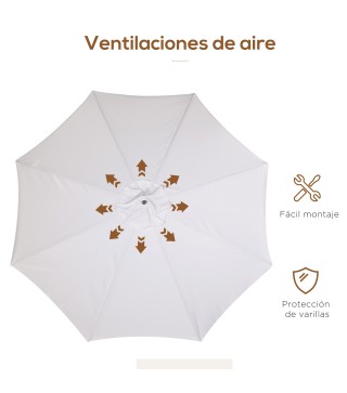 Sombrilla de Jardín