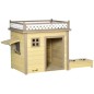 Casa para Perros de Madera Casa para Perros de Madera