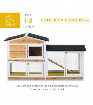 Conejera de Madera