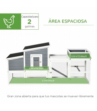 Gallinero de Madera