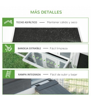 Gallinero de Madera