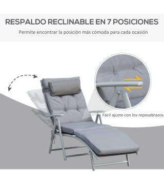 Tumbona Plegable