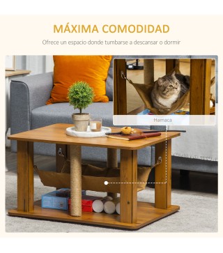Casa para Gatos de Madera