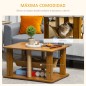 Casa para Gatos de Madera