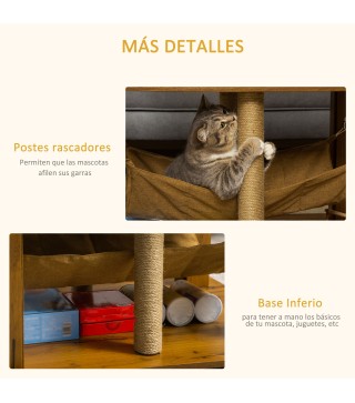 Casa para Gatos de Madera