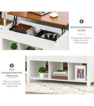 Mesa de Centro Elevable