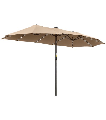 Sombrilla Doble de Jardín