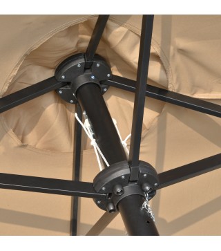 Sombrilla Doble de Jardín