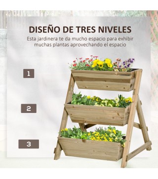 Jardinera de Escalera