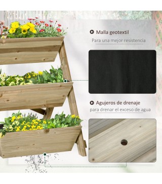 Jardinera de Escalera