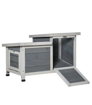 Conejera de Exterior de Madera