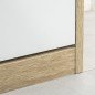 Armario de Zapatos Zapatero de Madera con 2 Puertas Abatibles 4 Estantes para 8 Pares 62,5x26x81 cm Blanco y Natural Armario de Zapatos Zapatero de Madera con 2 Puertas Abatibles 4 Estantes para 8 Pares 62,5x26x81 cm Blanco y Natural
