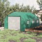 Invernadero de Túnel 3,5x3x2 m Invernadero de Jardín con Puerta y 6 Ventanas Enrollables de Polietileno PE 140 g/m² Metal Galvan Invernadero de Túnel 3,5x3x2 m Invernadero de Jardín con Puerta y 6 Ventanas Enrollables de Polietileno PE 140 g/m² Metal Galvan