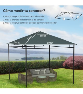 Techo de Repuesto para Cenador